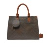 Shopper Donna Valentino Lady Re 04 - Moro/Cuoio