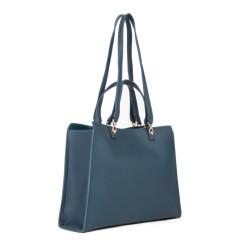 Shopper Donna Valentino Stereo Re 01 - Blu