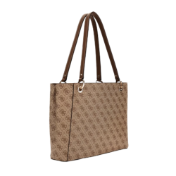 Shopper Donna Guess HWESG951325 - Latte Logo