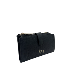 BYBLOS-NAOS 229-BLACK-PORTAF-DONNA