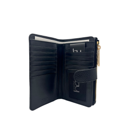 BYBLOS-NAOS 229-BLACK-PORTAF-DONNA