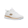 SKECHERS-12615-37-WHT/GLD-SNEAK-DON