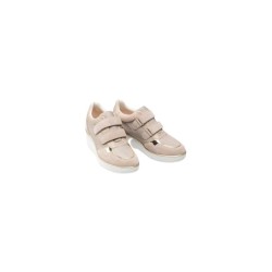 GEOX-ILDE B-36-LT TAUPE-SNEAK-DONNA