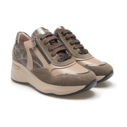 Sneakers Donna Keys - Nocciola/bronzo