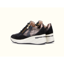 Sneakers Donna keys K8400 - Black/Taupe