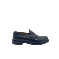 Mocassino Uomo Exton 102 - Vitello Blu 