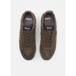 Sneakers Uomo Blauer Queens 01 - Marrone